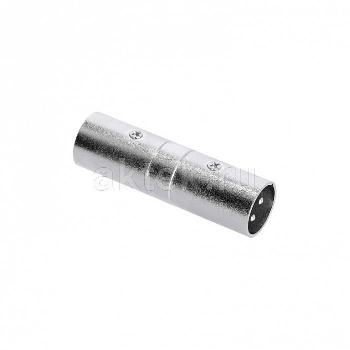 Adam Hall K4AXM3XM3 Silver адаптер XLR-M–XLR-M 3