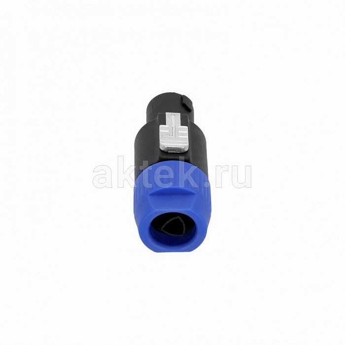 Adam Hall K3CSF4 Black/Blue кабельный разъём Speakon-F 4p 5
