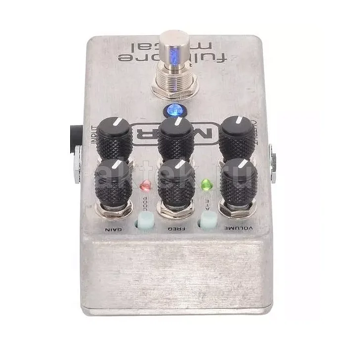 MXR M116 Fullbore Metal педаль хай-гейн-дисторшна с нойз-гейтом и Scoop 2