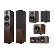 Phaze Audio Tilia 5.1 Dark Oak комплект, активный сабвуфер 10дюймов/120Вт