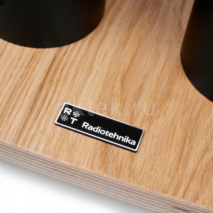 Стойка для акустики Radiotehnika T6B Black/Wood 5