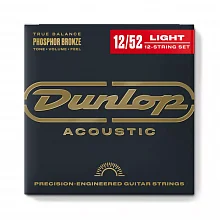 Dunlop DAP1252J Phosphor Bronze комплект струн двенадцатиструнной акустической гитары