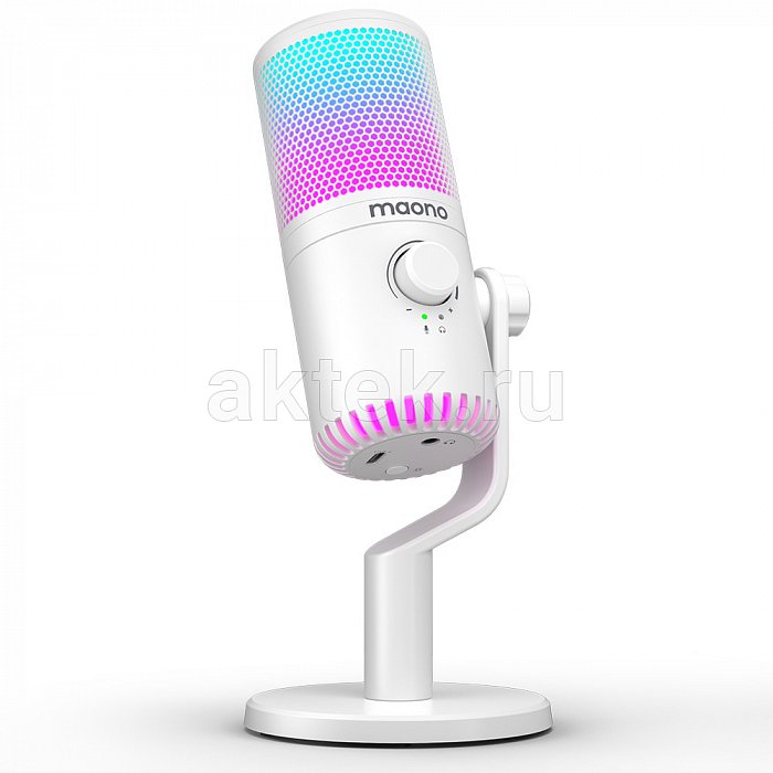 Maono DM30RGB (white), конденсаторный USB микрофон, 24bit/48kHz 2
