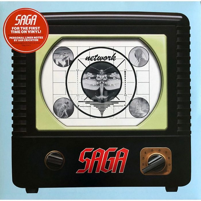 Виниловая пластинка SAGA - NETWORK BLACK VINYL 12"