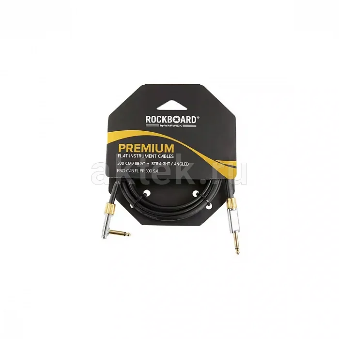 Rockboard RBO CAB FL PR 300 инструментальный кабель, 3 м 3