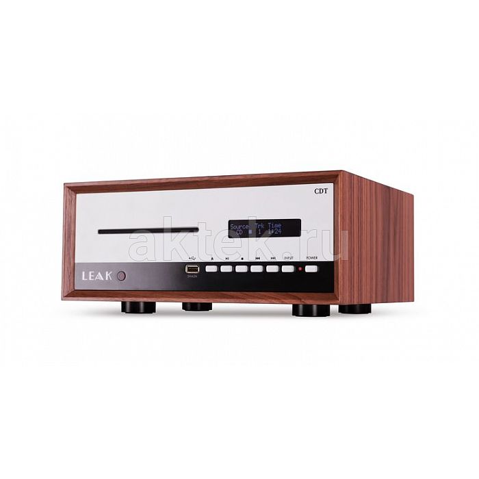 Leak CDT Walnut CD-транспорт с USB-воспроизведением WAV/MP3/WMA/AAC 4
