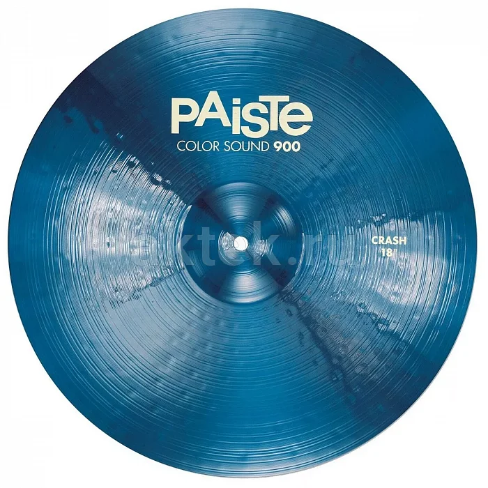 Paiste 18" 900 Color Sound крэш-тарелка, синяя, CuSn8 3