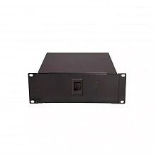 Nordfolk NRB-4U выдвижной рэковый ящик, 4U, стальной, чёрный 3