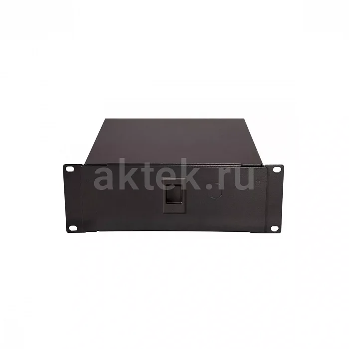 Nordfolk NRB-4U выдвижной рэковый ящик, 4U, стальной, чёрный 3