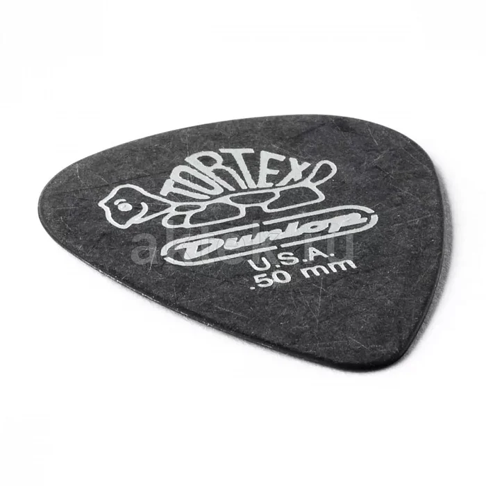 Dunlop 488P050 Tortex Pitch Black Standard медиаторы, 0,5 мм 2