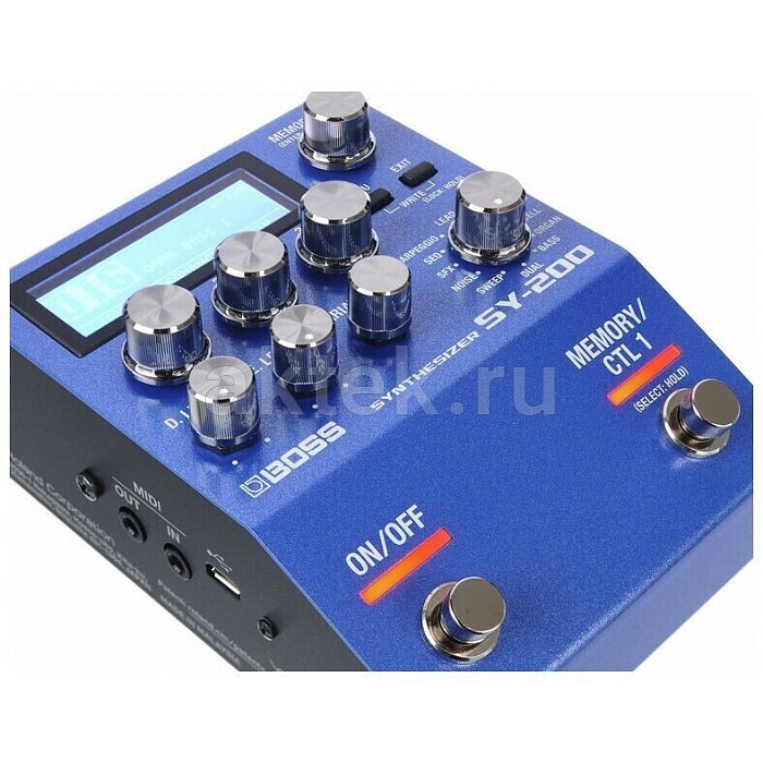 Процессор эффектов Boss Synthesizer SY-200 3