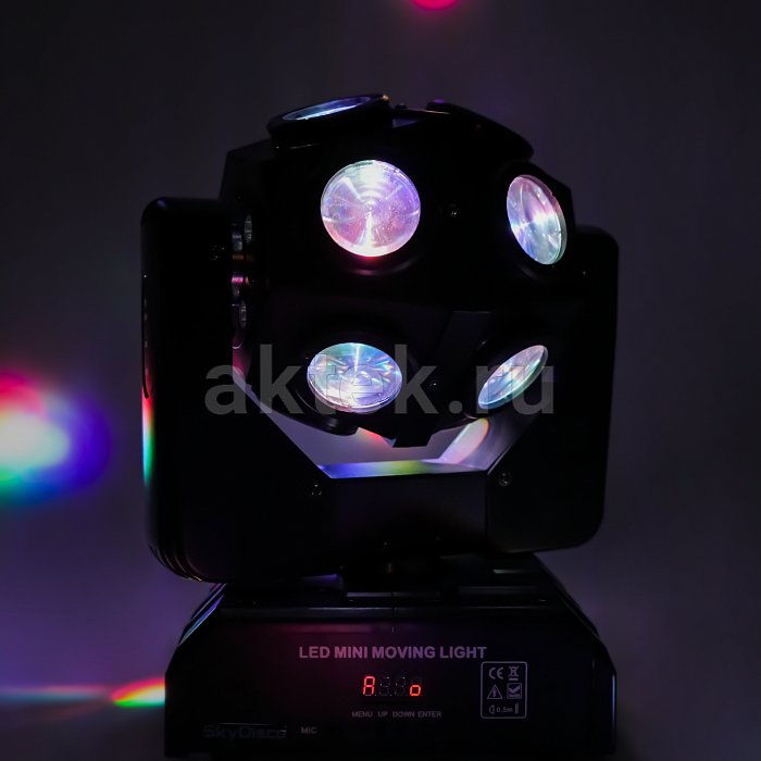 Вращающаяся голова SkyDisco 12 LED Moving Head 5