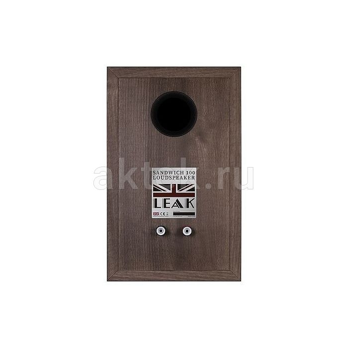 Leak Sandwich 100 Walnut пассивная двухполосная полочная АС 5,75″/25–100Вт 5