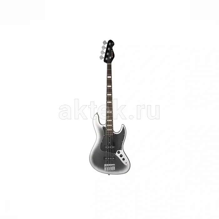 Mooer MBJ412 Dark бас-гитара, серебристый