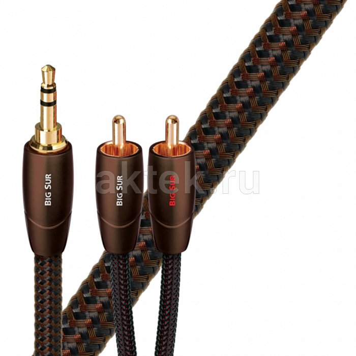 AudioQuest Big Sur 3.5M-2RCA (1.0 м) кабель mini-jack - RCA