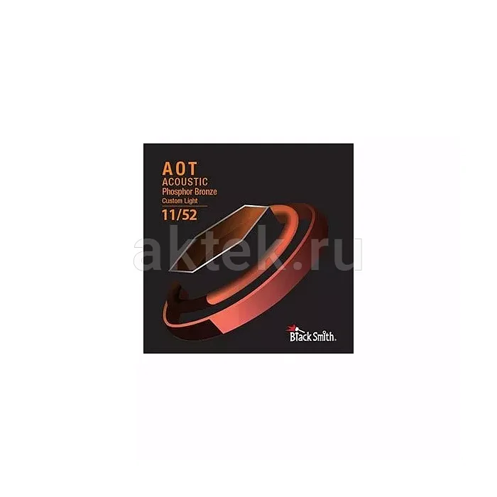 BlackSmith AOT Acoustic Phosphor Bronze Custom комплект струн, калибр 11-52