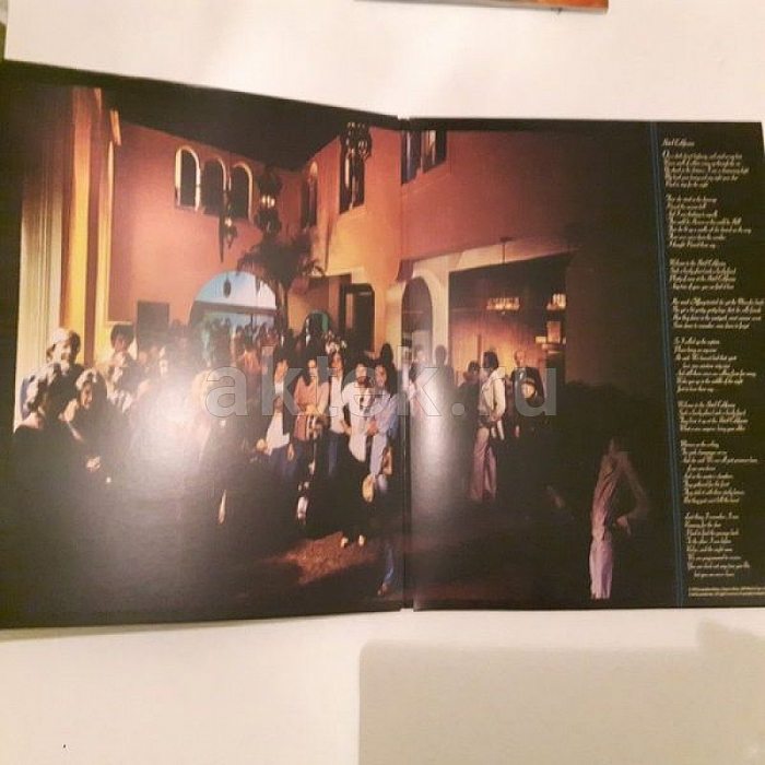Виниловая пластинка EAGLES - HOTEL CALIFORNIA 180 GRAM BLACK VINYL 12" 4
