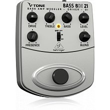 Behringer V-TONE BDI21 педаль моделирования басовых