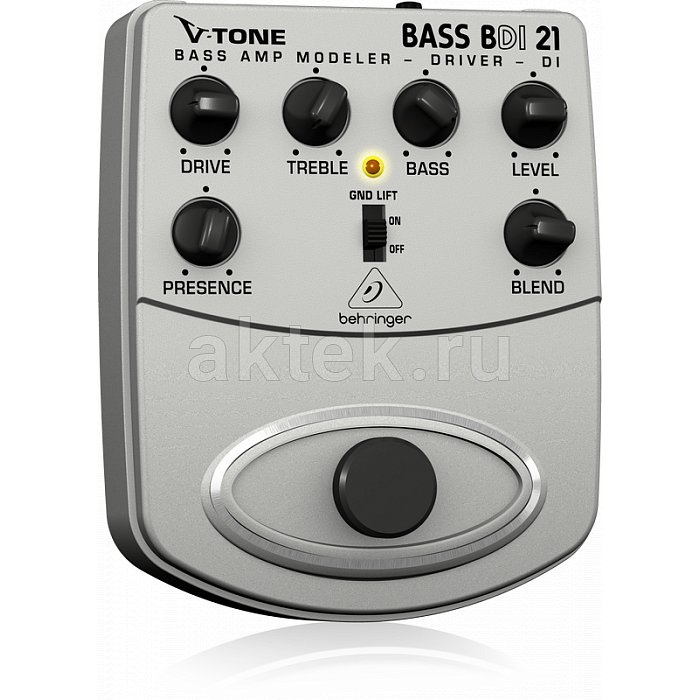 Behringer V-TONE BDI21 педаль моделирования басовых