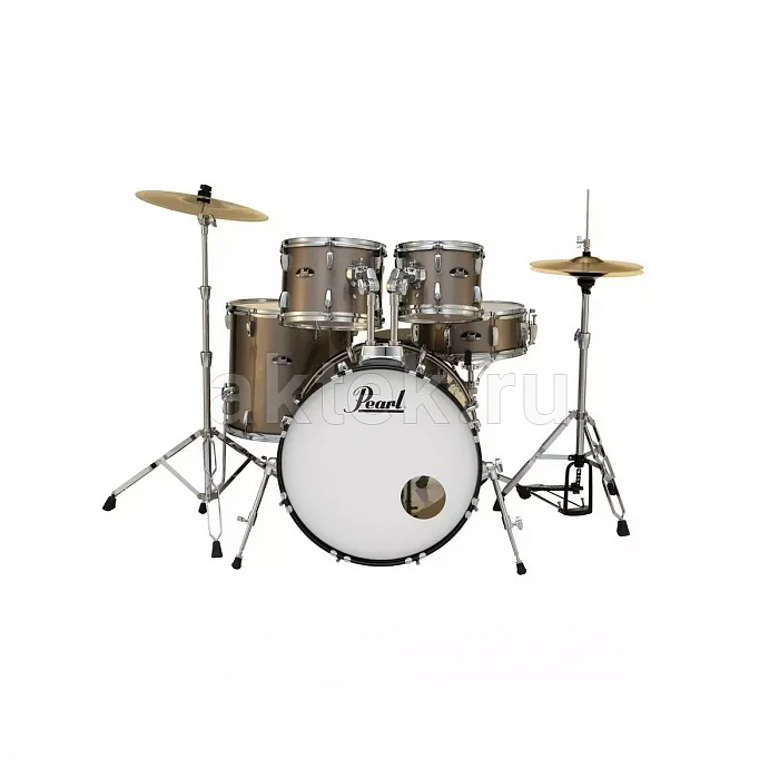 Pearl RS525SC/C707 ударная установка, 5 барабанов, стойки, тарелки, педаль 3
