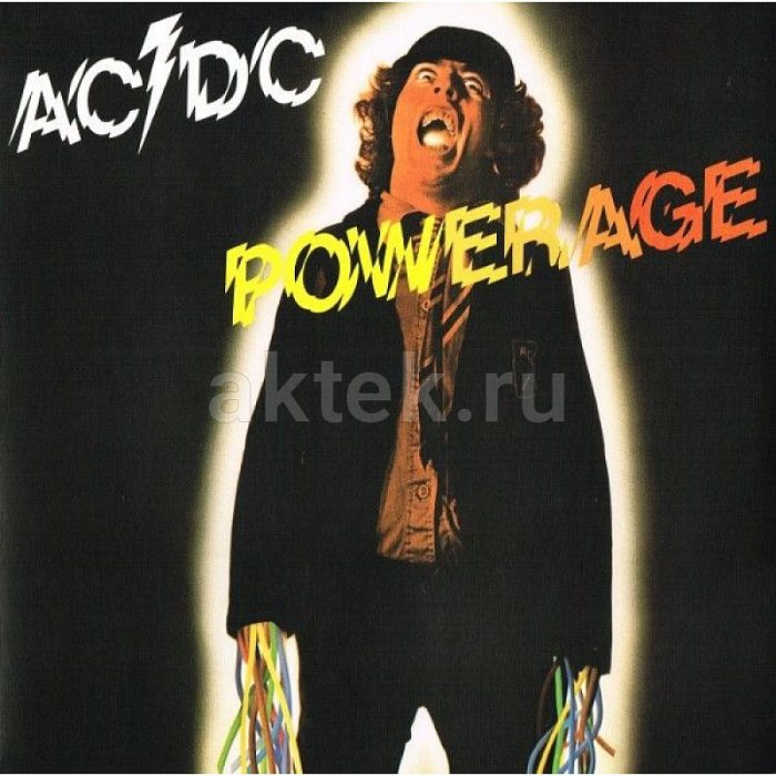 Виниловая пластинка AC/DC - POWERAGE 180 GRAM BLACK VINYL 12"