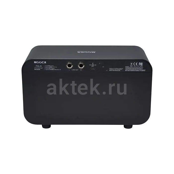 Mooer F15i Li BK чёрный аккумуляторный гитарный мини-комбо, 15 Вт 2