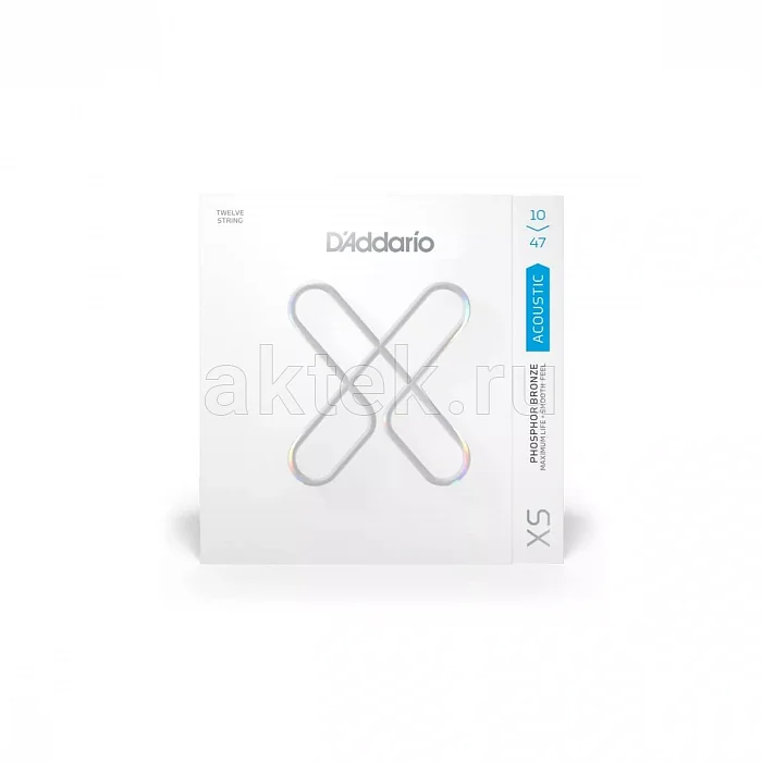 D'Addario XSAPB1047-12 комплект струн, калибр 10-47, Light