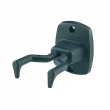 K&M 16240-000-55 настенный держатель гитары с автофиксатором, чёрный