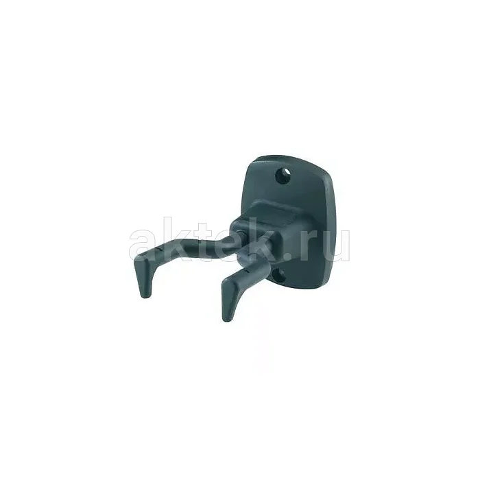 K&M 16240-000-55 настенный держатель гитары с автофиксатором, чёрный