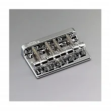 Gotoh 201B-4-C бридж для четырёхструнной бас-гитары, латунные сёдла