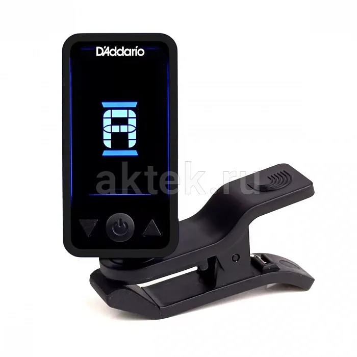 D’Addario PW-CT-17BK клипсовый хроматический тюнер с цветным дисплеем