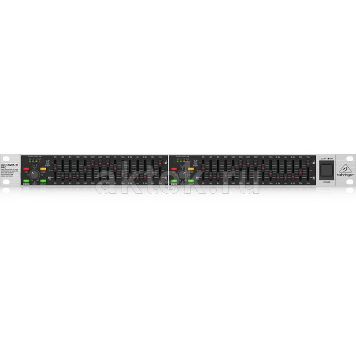 Behringer FBQ1502HD 2-канальный 2/3 октавный графический эквалайзер 3