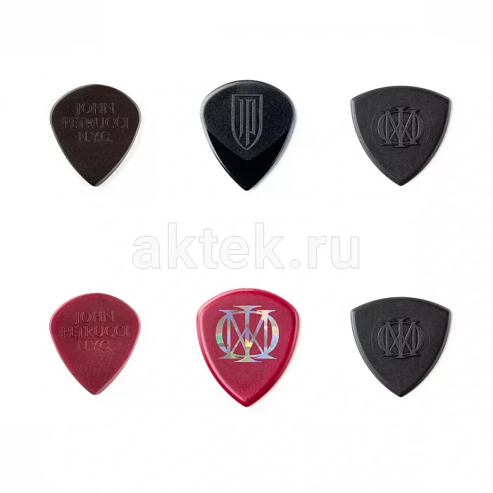 Dunlop PVP119 Variety John Petrucci 6Pack медиаторы, 6 шт 3