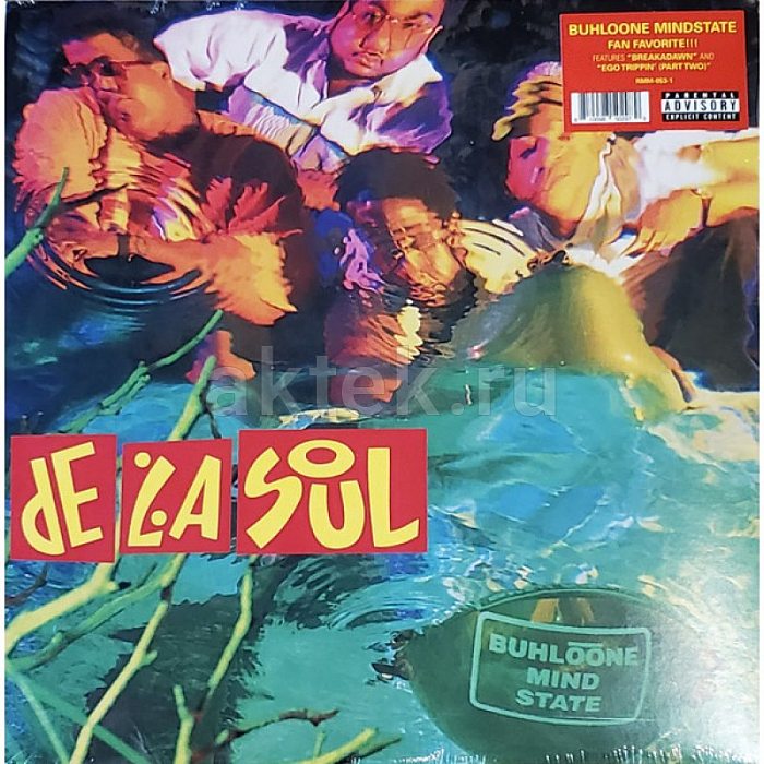 Виниловая пластинка DE LA SOUL - BUHLOONE MINDSTATE BLACK VINYL 12"