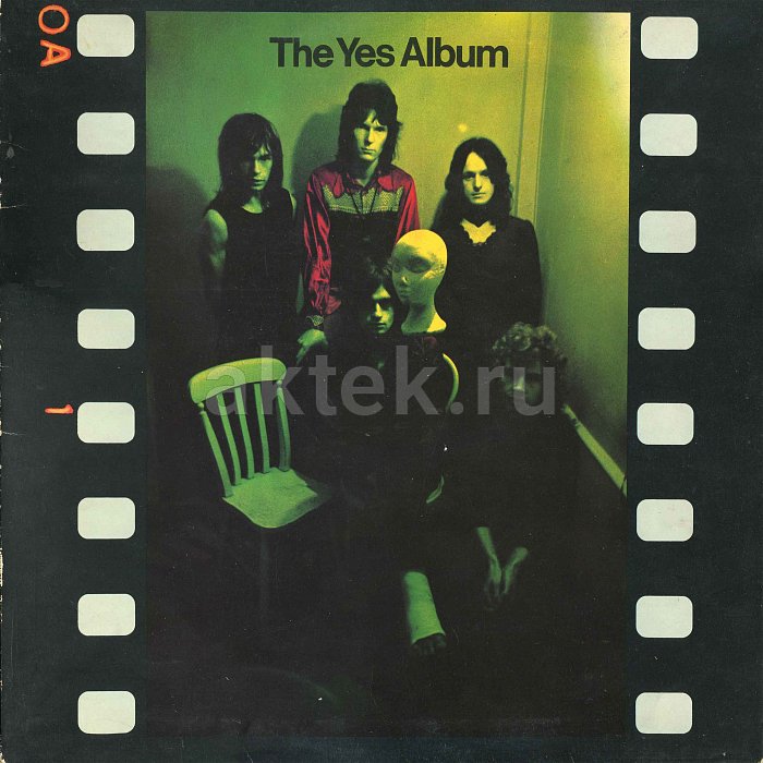 Виниловая пластинка YES - THE YES ALBUM BLACK VINYL 12"