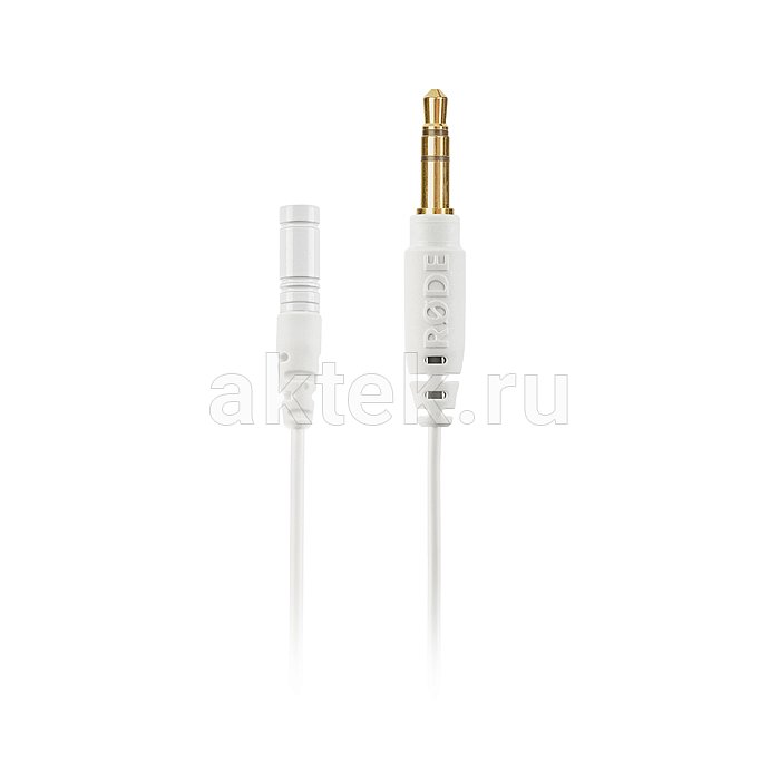 RODE Lavalier GO White петличный конденсаторный микрофон c разъём TRS 2