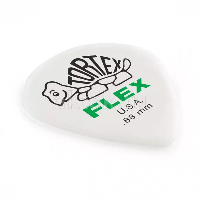 Dunlop 468P088 Tortex Flex Jazz III медиаторы, 0,88 мм 2