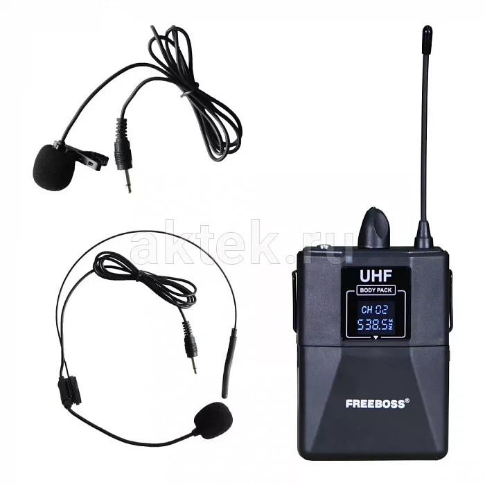FREEBOSS FB-U35H2 BandA микрофонная радиосистема, 501–524 МГц 2