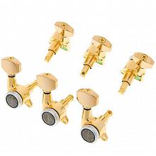 Gotoh SG381-MG-07-G-(L3+R3) локовые гитарные колки, схема 3+3