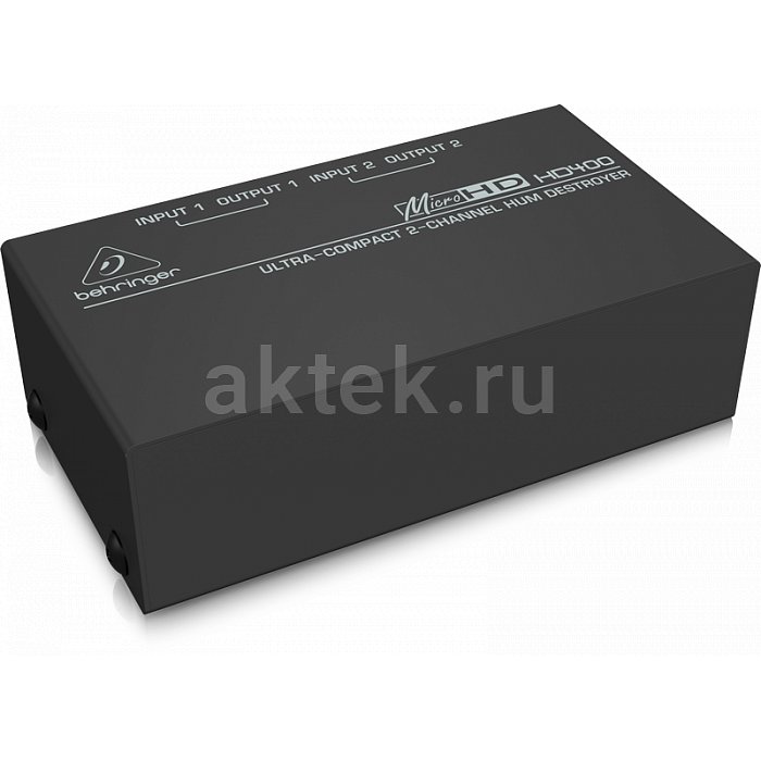 Behringer HD400 2-канальный подавитель сетевого фона и шумов/