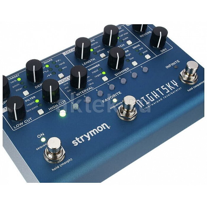 Педаль эффектов реверберации Strymon Night Sky 6