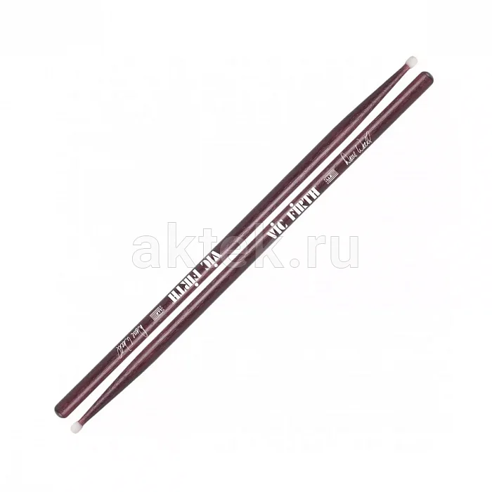 Vic Firth SDWN Dave Weckl Nylon барабанные палочки, орех 2