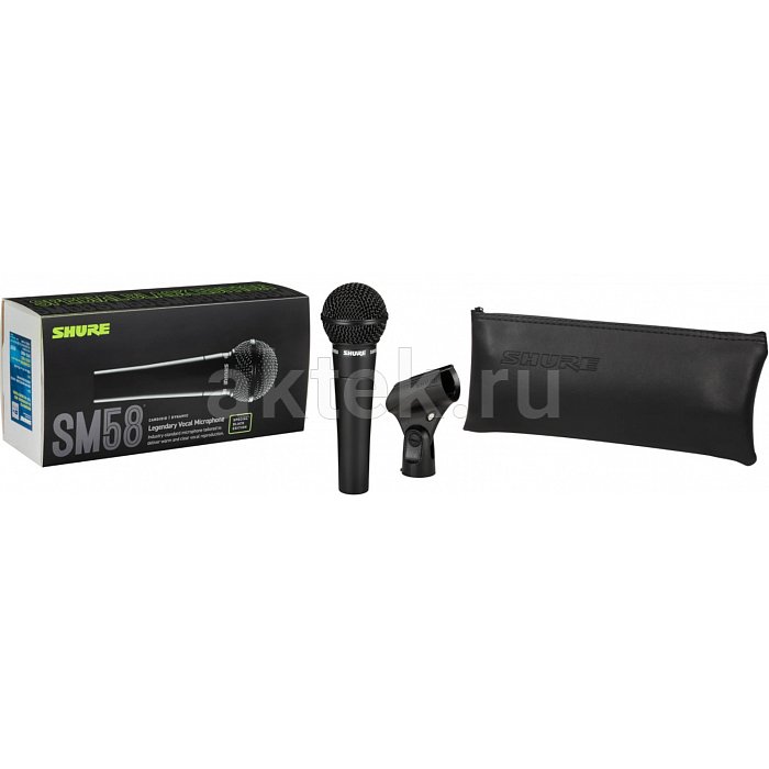 SHURE SM58SE динамический вокальный микрофон, 50 Гц–15 кГц, кардиоидная диаграмма 3
