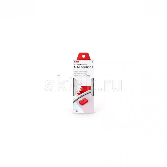 Evans EQPODSMINI миниатюрные гелевые демпферы для барабанов 4