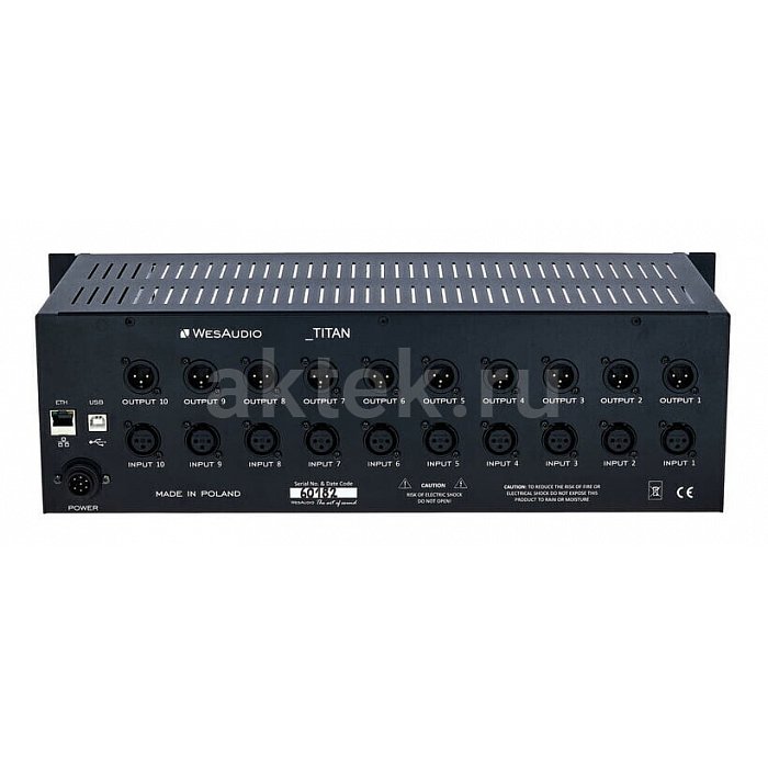 Корпус для модулей 500 Wes Audio _TITAN 8