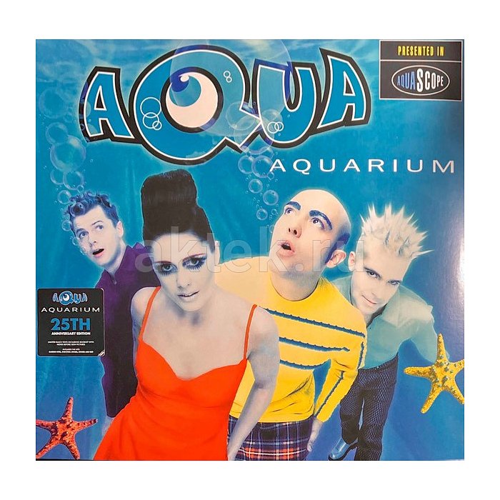 Виниловая пластинка AQUA - AQUARIUM 180 GRAM BLACK VINYL 12"