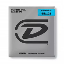 Dunlop DBSBS45125 Super Bright Steel комплект струн, калибр 45-125, Light