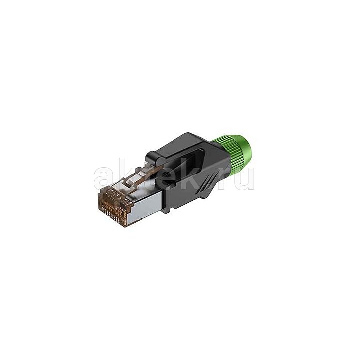 ROXTONE RJ45C5E-PH-GN разъём RJ45, зелёный 2