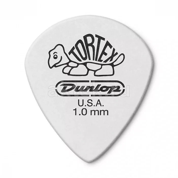 Dunlop 478P100 Tortex White Jazz III медиаторы, 1 мм