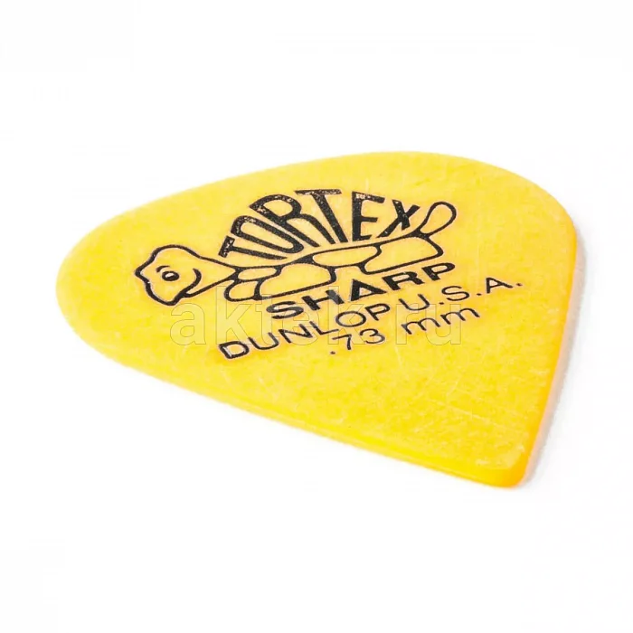 Dunlop 412P073 Tortex Sharp 12Pack медиаторы, 0,73 мм, 12 шт 2